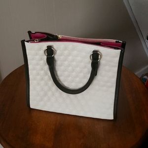 Betsy Johnson Quilted Handbag